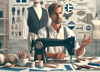 Image that illustrates What does it mean to work as a Sewing Consultant?