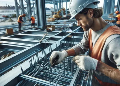 Bild som illustrerar Stålkonstruktionsmontör