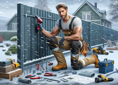 Bild som illustrerar Stängselmontör