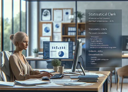 Bild som illustrerar Statistikkontorist