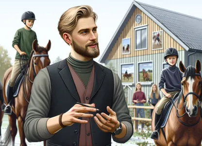 Bild som illustrerar Ridskoleinstruktör