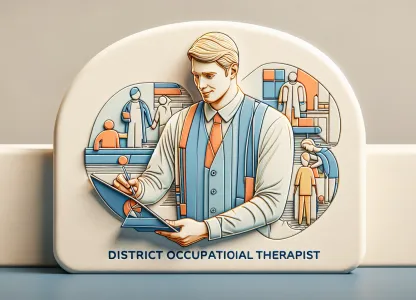 Image that illustrates What Does a District Occupational Therapist Do?