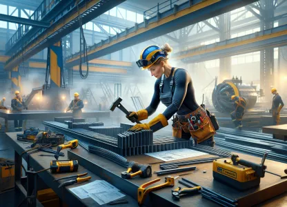 Bild som illustrerar Grovplåtslagare-industri