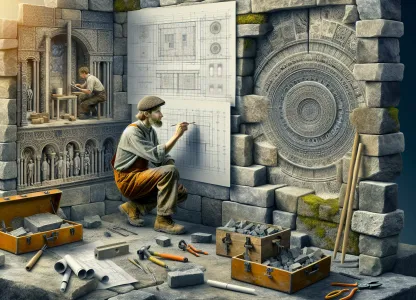 Image that illustrates Working as a Stone Mason