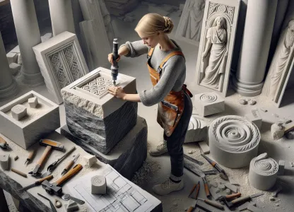 Bild som illustrerar Stenbildhuggare