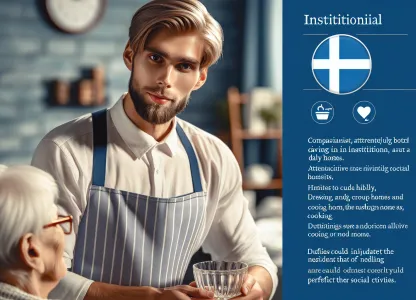 Bild som illustrerar Omsorgsassistent-på-institution
