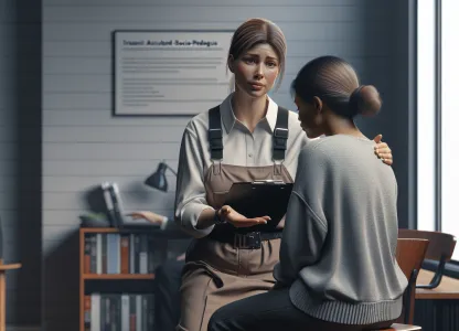 Bild som illustrerar Brottsofferassistent