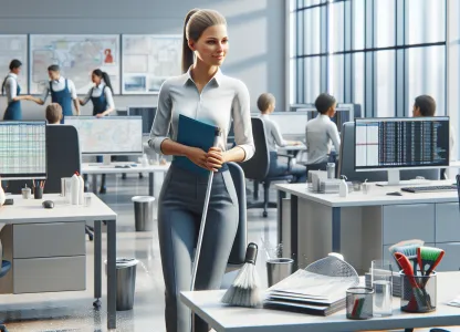 Bild som illustrerar Städkonsulent