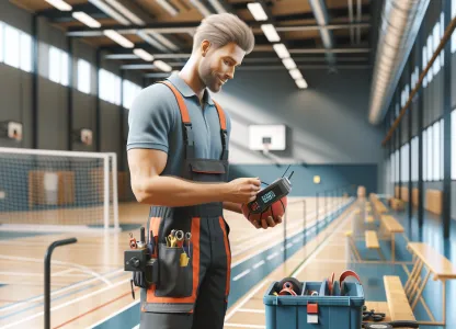 Bild som illustrerar Sporthallsvaktmästare