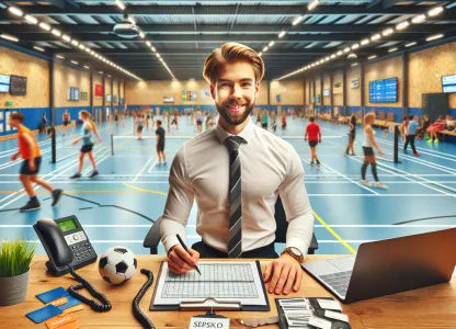 Bild som illustrerar Sporthallsreceptionist