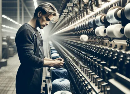 Image that illustrates Working as a Spinning Machine Setter