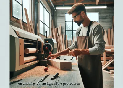 Image that illustrates Working as a Woodworking Machine Operator: An Insight into the Profession