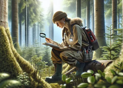 Bild som illustrerar Skogsbruksforskare