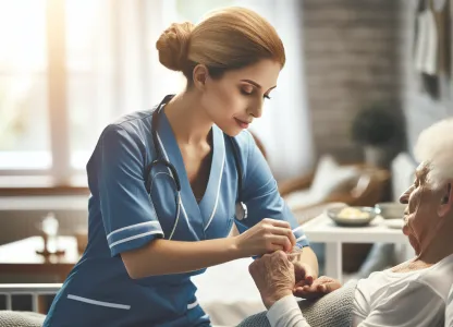 Bild som illustrerar Sjukvårdsbiträde