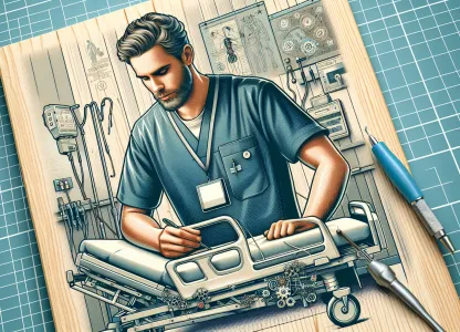 Bild som illustrerar Servicetekniker-sjukhussängar