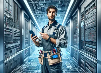 Bild som illustrerar Servicetekniker-hissar