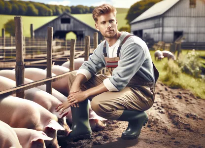 Bild som illustrerar Serviceassistent-svinskötsel