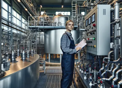 Bild som illustrerar Separatorskötare-kemisk-produktion