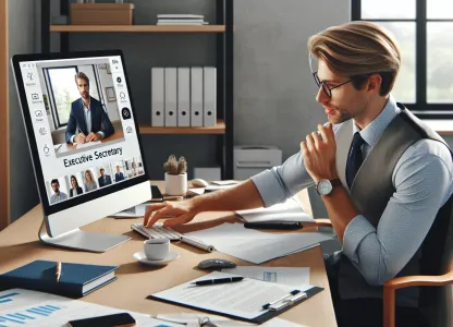 Bild som illustrerar Sekreterare-chefs