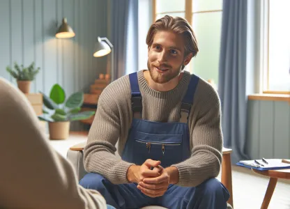 Bild som illustrerar Samtalsterapeut