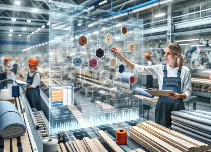 Bild som illustrerar Rationaliseringstekniker-textil-trä-m.m.