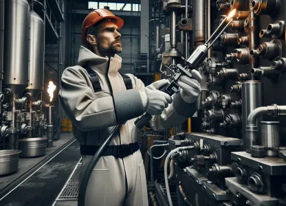 Bild som illustrerar Pyroteknisk-arbetare