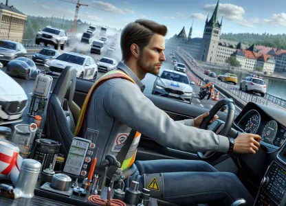 Bild som illustrerar Provförare-motorfordon