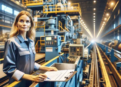 Bild som illustrerar Processoperatör-stålverk