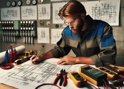 Bild som illustrerar Planeringstekniker-elkraft