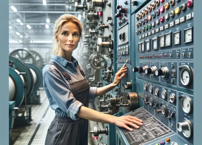 Bild som illustrerar överrullare-pappersbruk