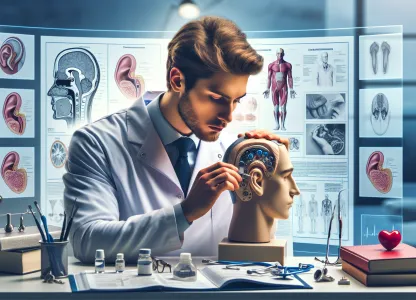 Bild som illustrerar öronläkare