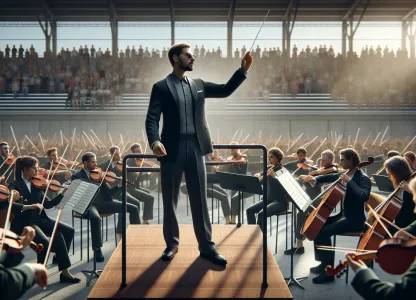 Bild som illustrerar Orkesterledare-populärmusik