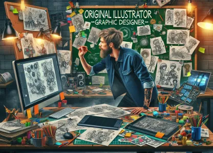 Bild som illustrerar Originaltecknare