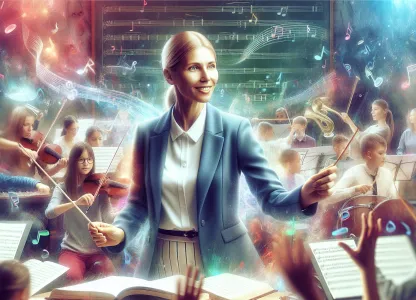 Bild som illustrerar Musiklärare-kursverksamhet