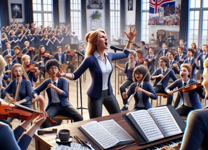 Bild som illustrerar Musikdirektör-undervisning
