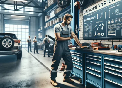 Bild som illustrerar Motormekaniker-bilverkstad