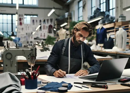 Bild som illustrerar Modellkonstruktör-textil