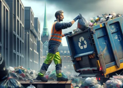 Bild som illustrerar Miljöassistent-avfallshantering