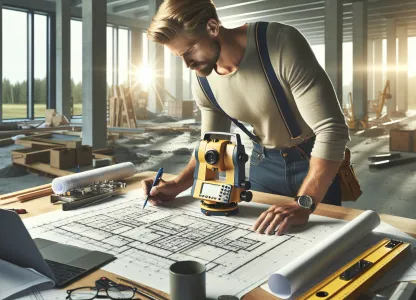 Bild som illustrerar Mätningsingenjör-bygg-och-anläggning