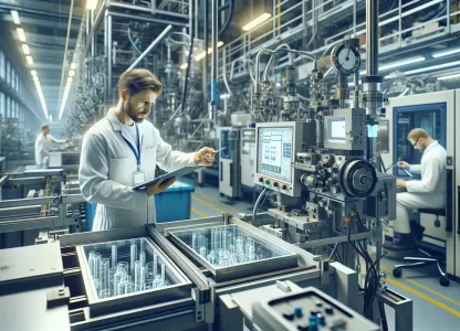 Bild som illustrerar Maskinskötare-glasstillverkning