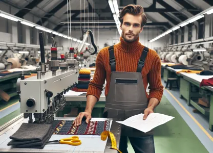 Bild som illustrerar Maskinskärare-textil