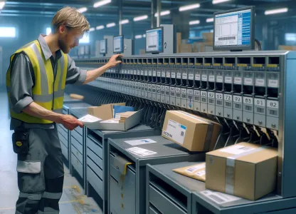 Bild som illustrerar Maskinoperatör-postsortering