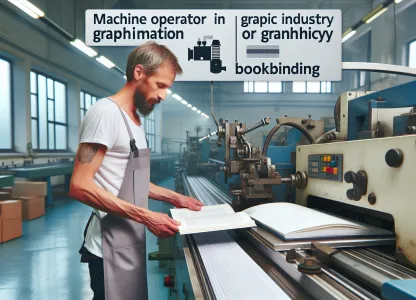 Bild som illustrerar Maskinoperatör-grafisk-industri-bokbinderi