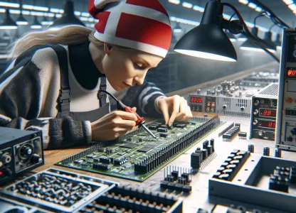 Bild som illustrerar Lödare-kretskort