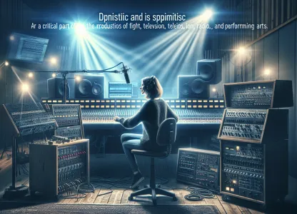 Bild som illustrerar Ljudingenjör