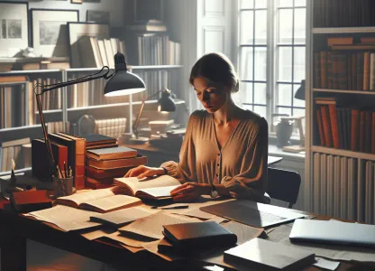 Bild som illustrerar Litterär-agent