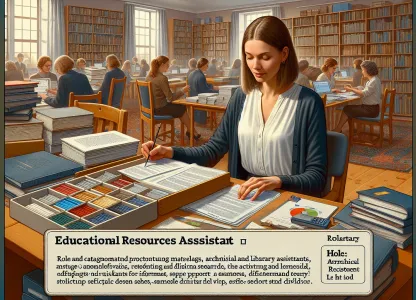 Bild som illustrerar Läromedelsassistent