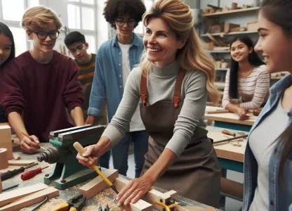 Bild som illustrerar Lärare-trä-och-metallslöjd-gymnasieskola