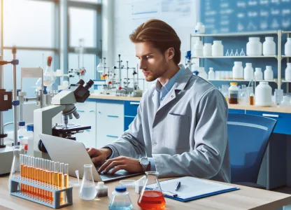 Bild som illustrerar Laborant-kemi
