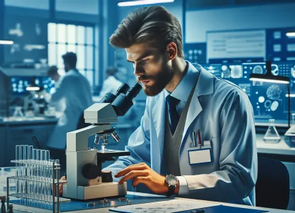 Bild som illustrerar Laborant-fysik